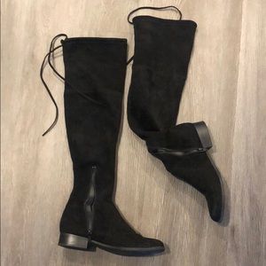 Black Suede Boots